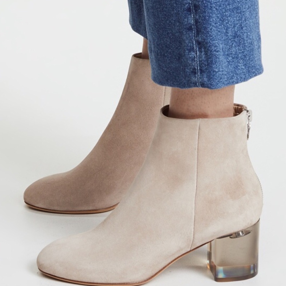 Rag and Bone Drea crushed-velvet ankle boot